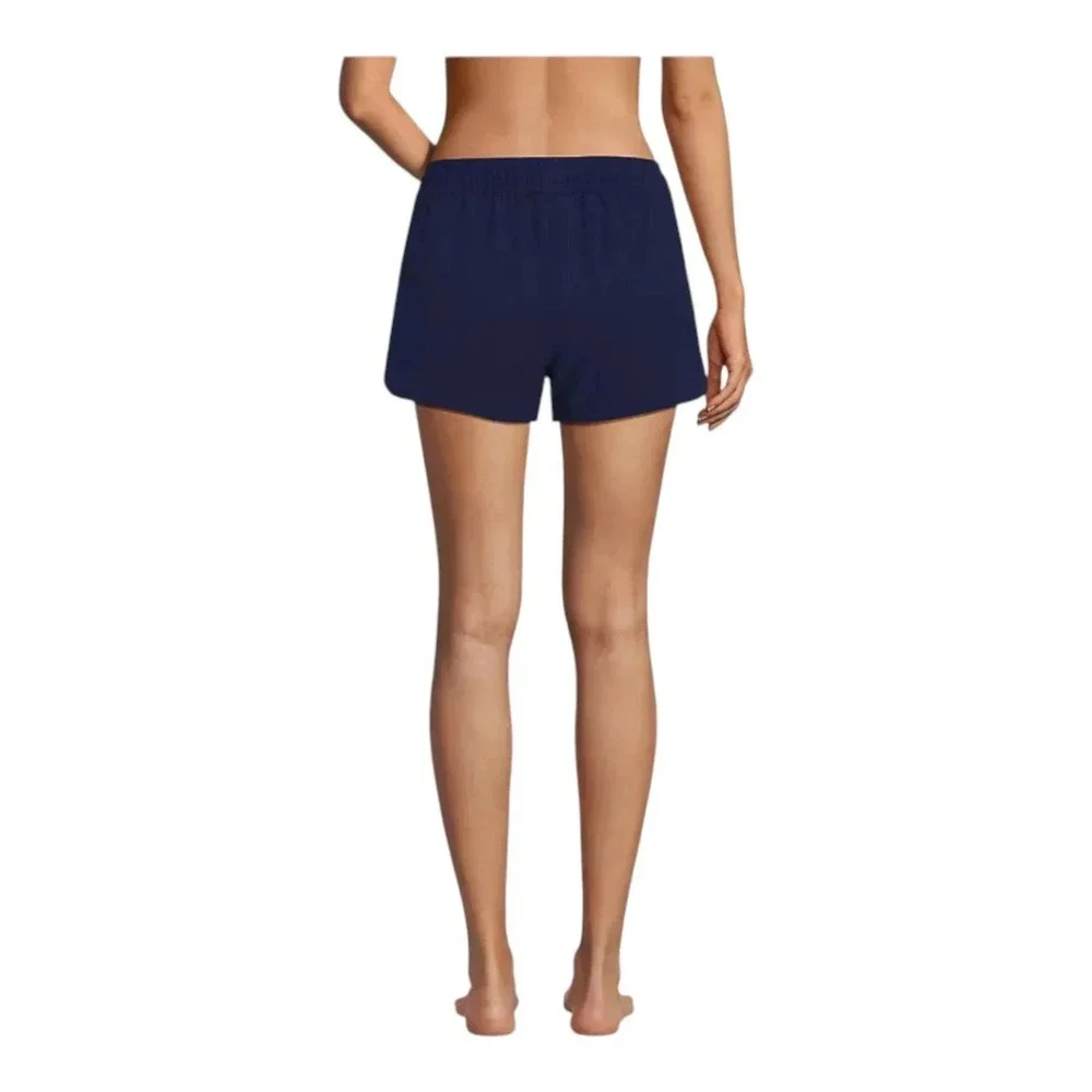 Lands' End Women's Quick-Dry UPF 50 Athletic Shorts, Navy, Size: XS, New
